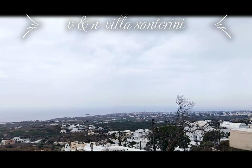 V&N Villa Santorini Fira  Eksteriør bilde